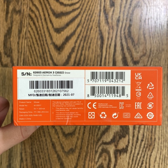 Steelseries Aerox 3 ultralight gaming mouse - Picture 6 of 6